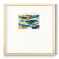 Feathery I - Double Matboard Framed Print