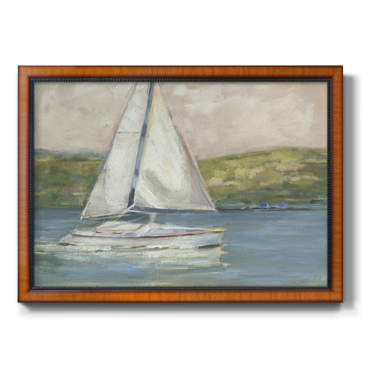 Off the Coast I Premium Framed Canvas- Ready to Hang