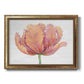 Single Pink Bloom I Premium Framed Canvas- Ready to Hang