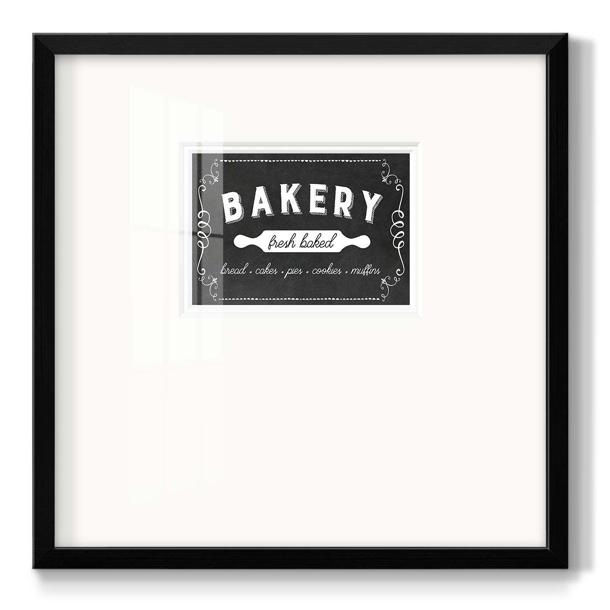 Bakery Premium Framed Print Double Matboard