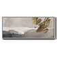Watercolor with Gold II - Floater Framed Canvas Print