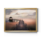Early Morning Maldives - Modern Framed Canvas Print