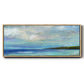 Island Inlet - Floater Framed Canvas Print