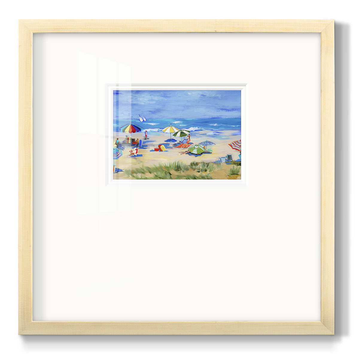 Sunshine State of Mind- Premium Framed Print Double Matboard