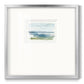 Coastline Splash IV - Double Matboard Framed Print