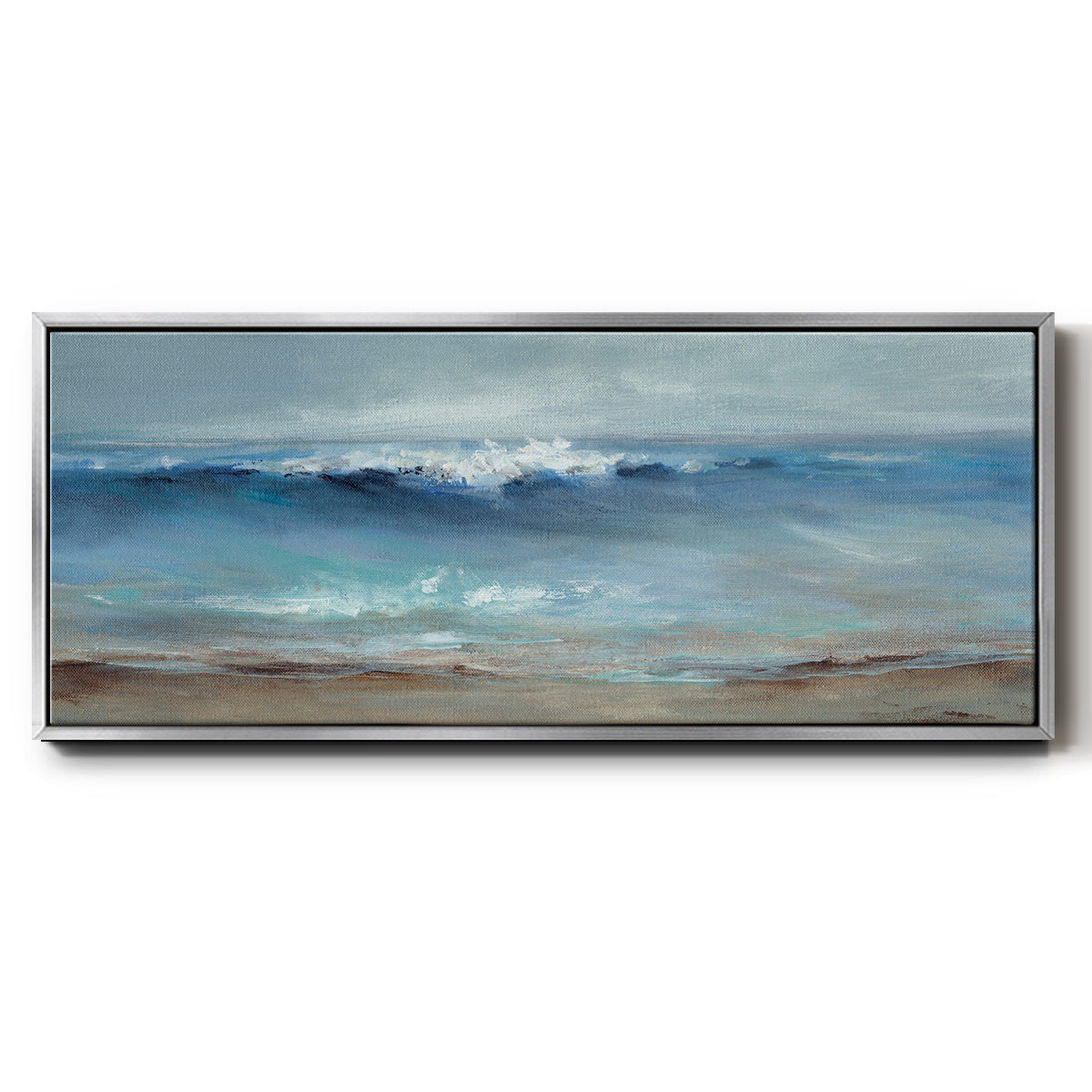 Northeast Wind - Floater Framed Canvas Print