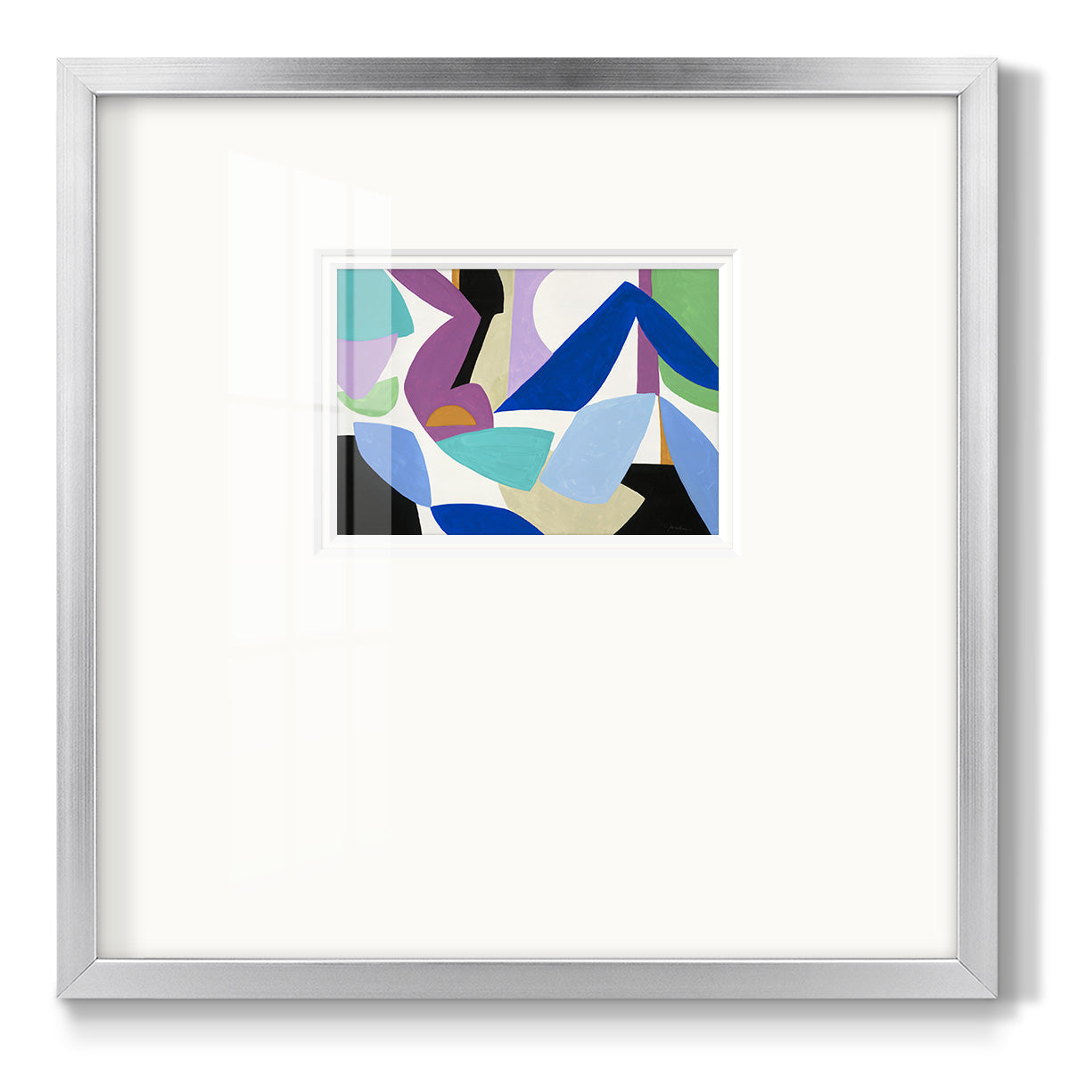 Ode to Matisse I - Double Matboard Framed Print