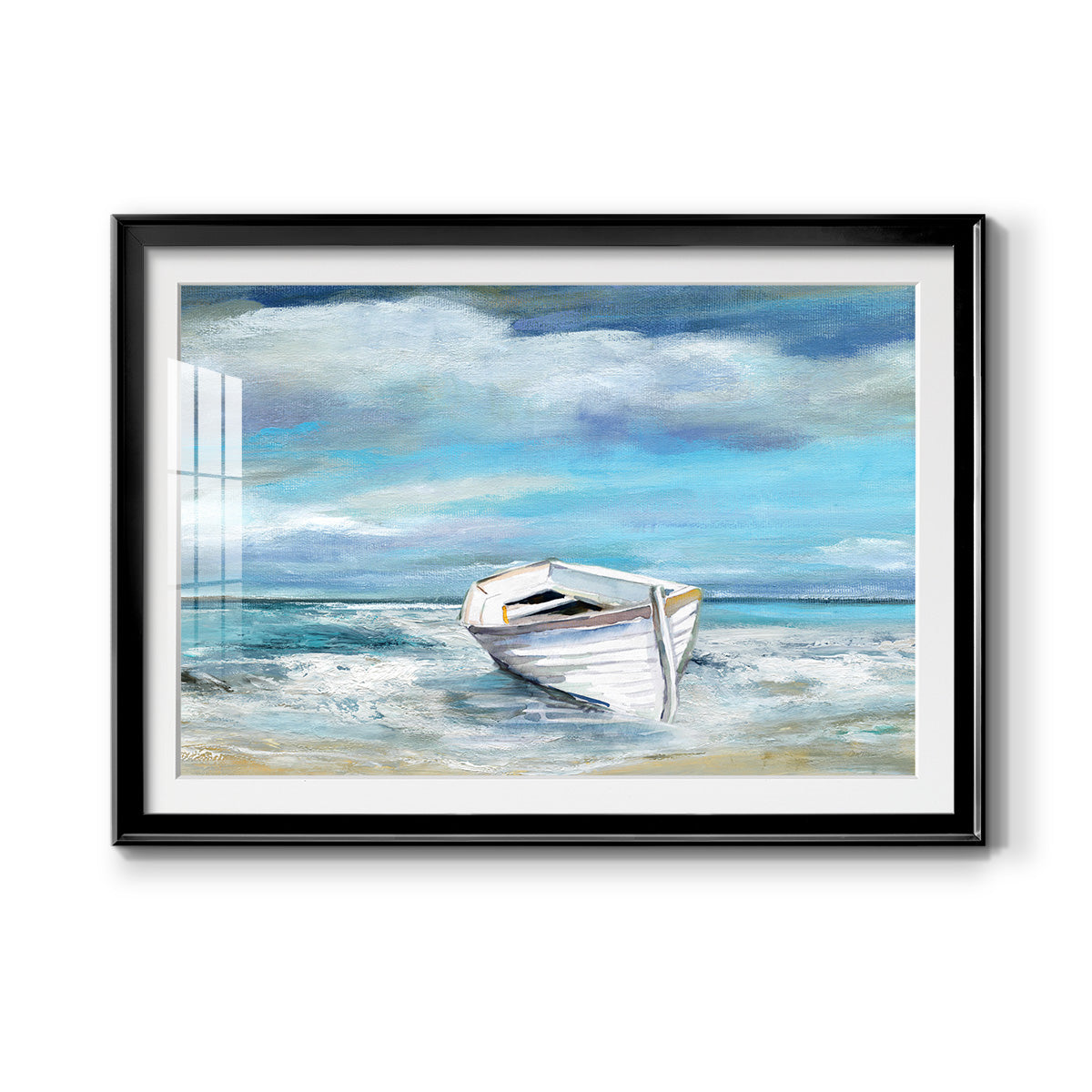 Classic Coast - Modern Framed Art Print