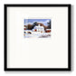 Winter Barn IV - Double Matboard Framed Print