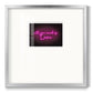 Neon Love I - Double Matboard Framed Print