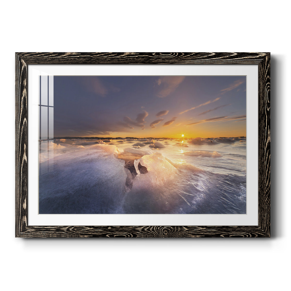 Breakthrough - Barnwood Framed Art Print