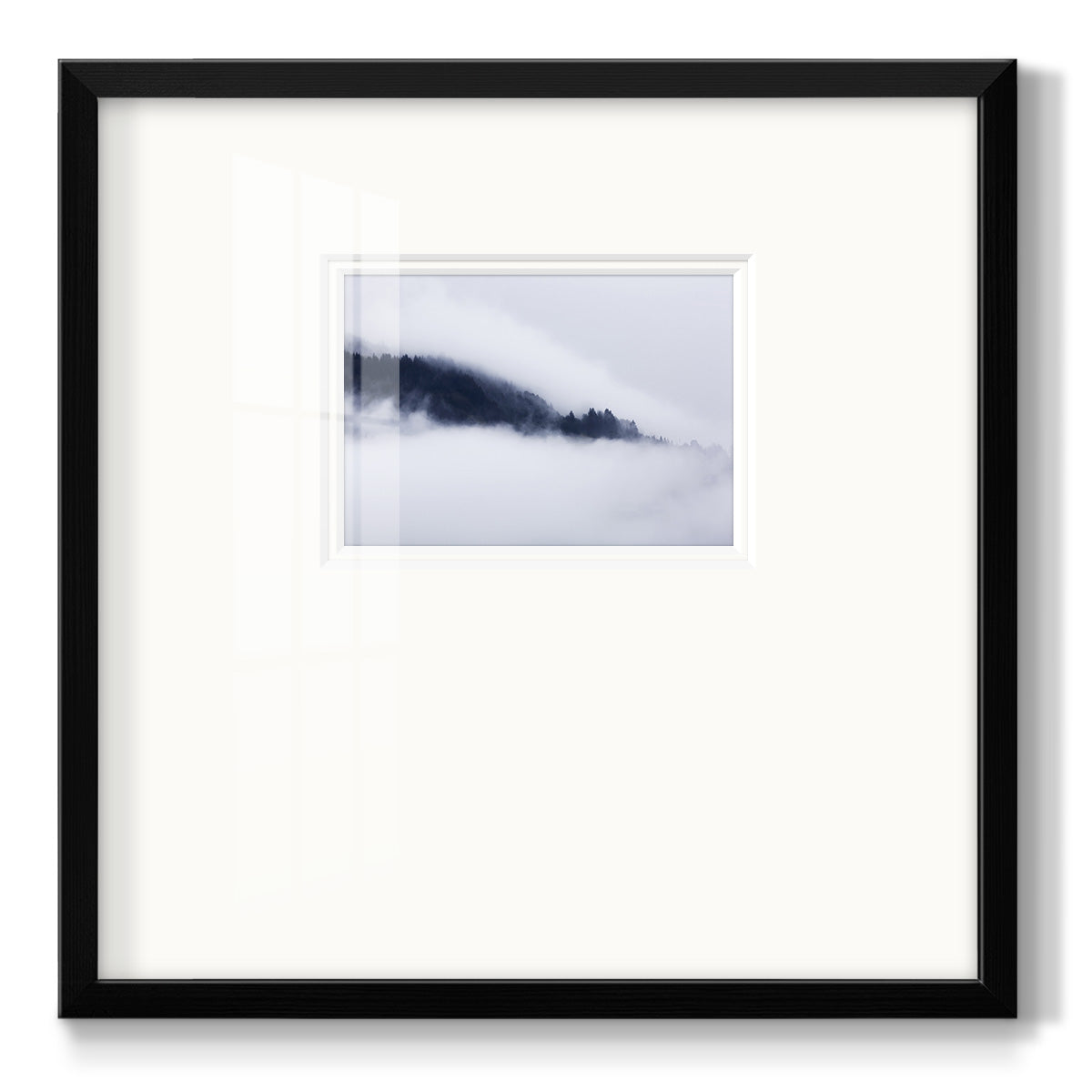 In the Clouds Premium Framed Print Double Matboard