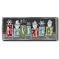 Navidad Blocks - Floater Framed Canvas Print