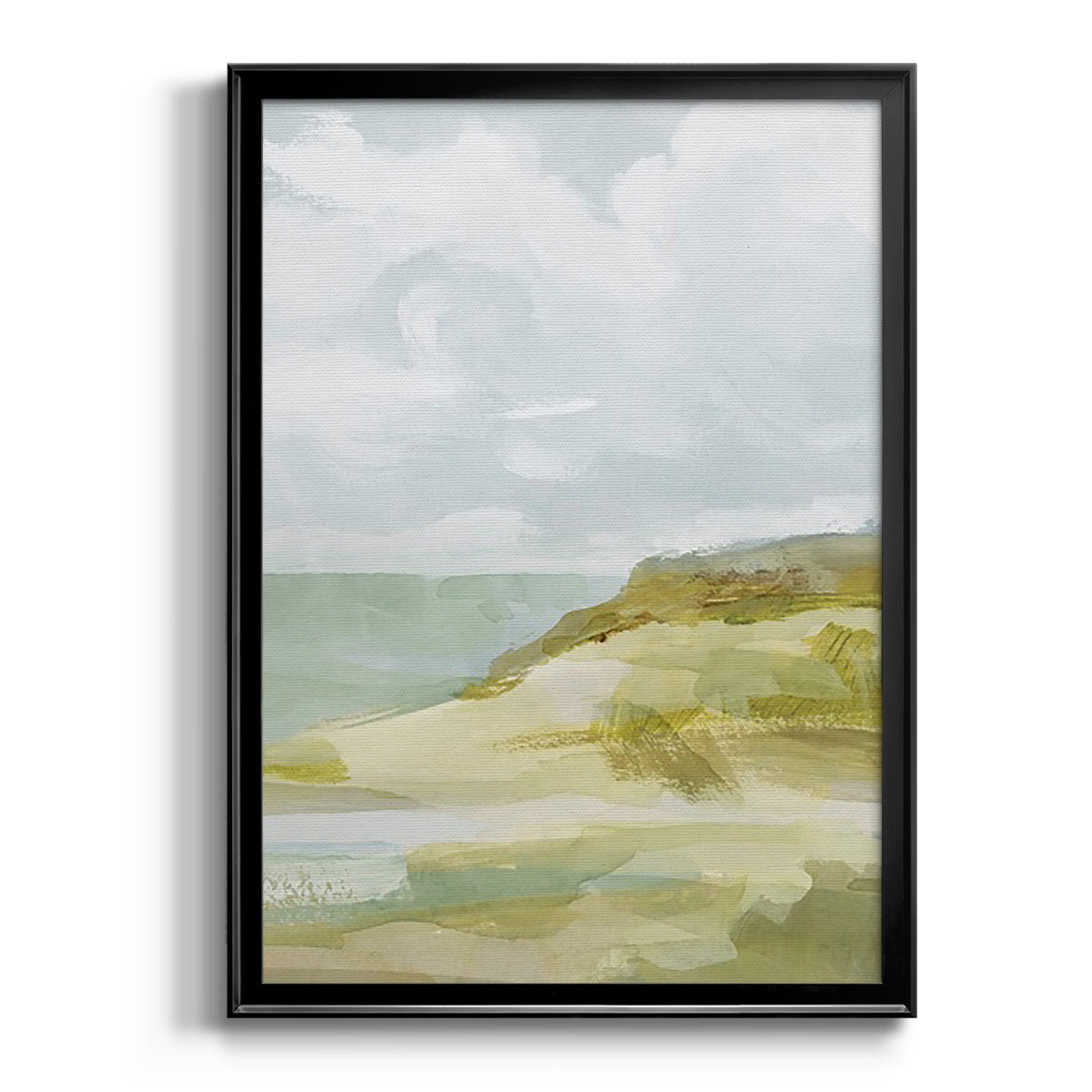 Inlet Impression II - Modern Framed Canvas Print