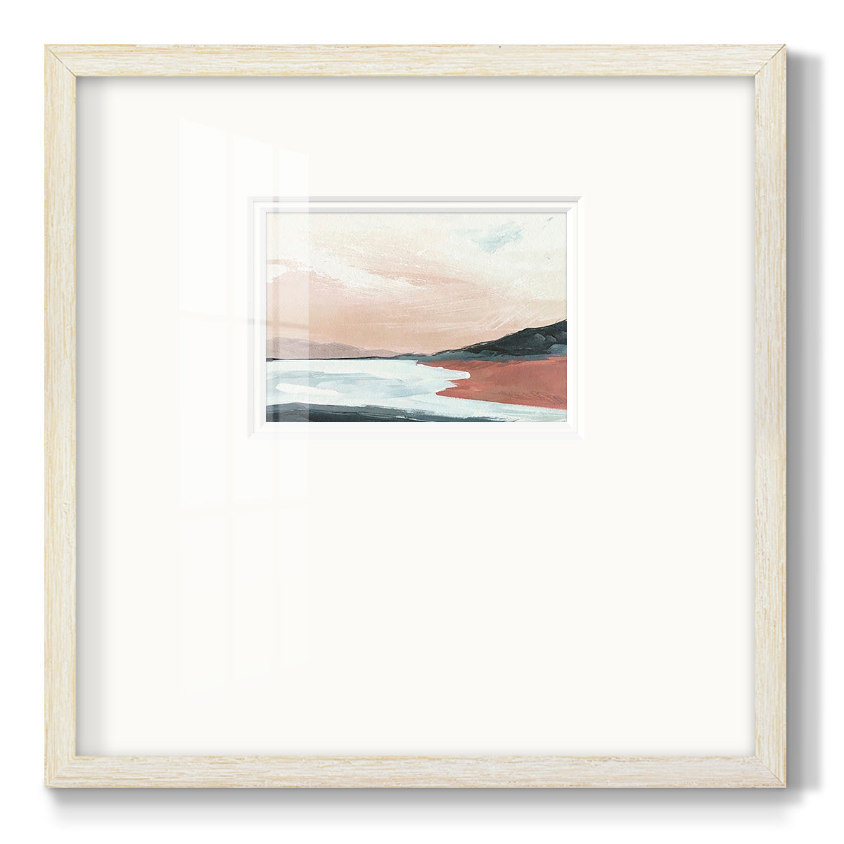 Paynes Coast II Premium Framed Print Double Matboard