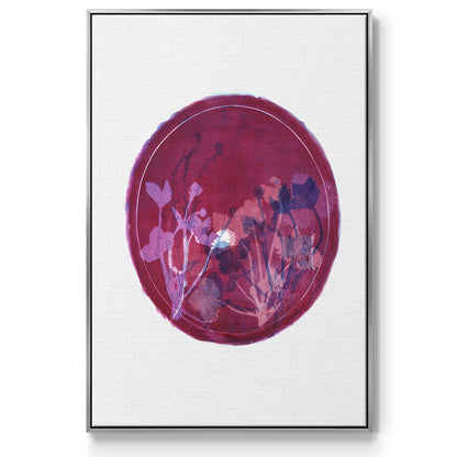 Strawberries and Forg II - Floater Framed Canvas Print
