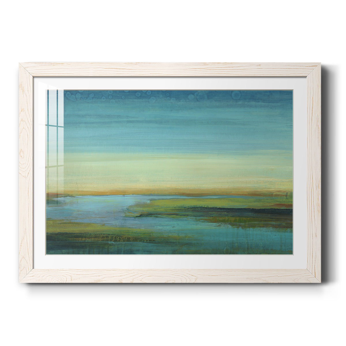 The Flow - Barnwood Framed Art Print
