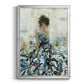 Fluid Beauty - Modern Framed Canvas Print