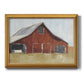 Rustic Red Barn I Premium Framed Canvas- Ready to Hang