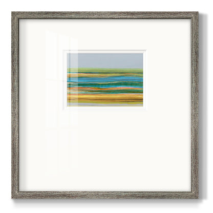 Parallel Striae II Premium Framed Print Double Matboard