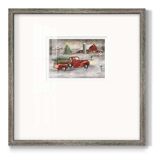 Making Christmas Memories Premium Framed Print Double Matboard