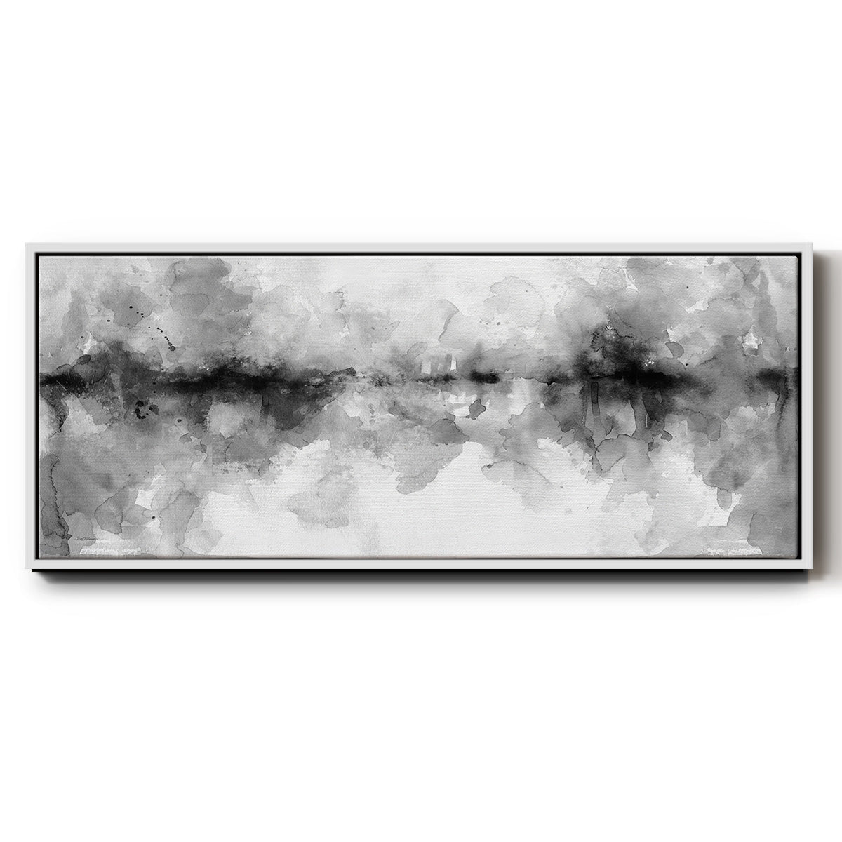 Island Mist - Floater Framed Canvas Print