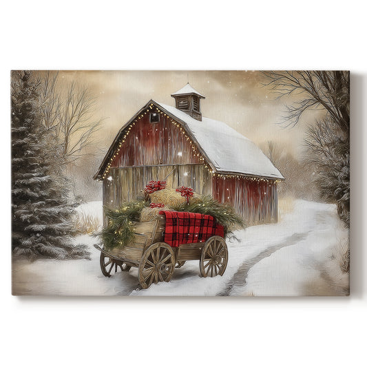 Honeyed Bells at Midnight - Canvas Art Print