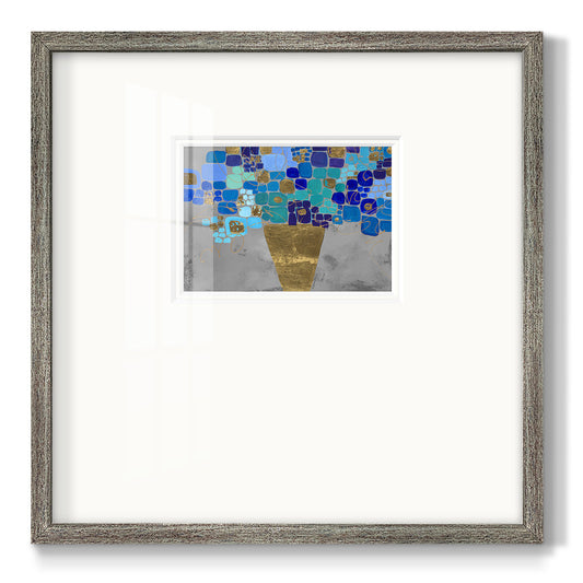 Blue Love - Double Matboard Framed Print