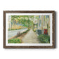 Sunny Side Of The Street - Barnwood Framed Art Print