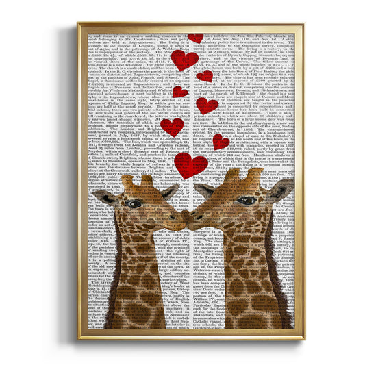 Love is in the Air Collection B - Modern Framed Canvas Print