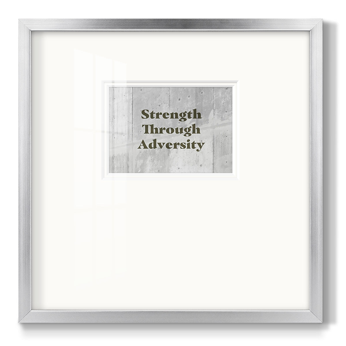 Bro-Inspo VII - Double Matboard Framed Print