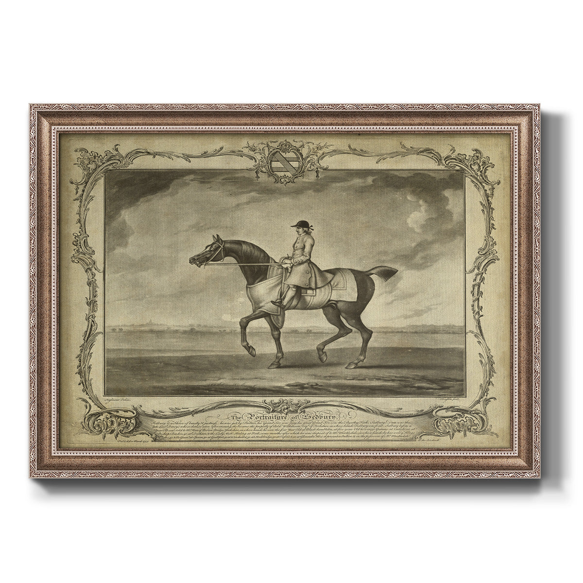 Distinguished Horses II Premium Framed Canvas- Ready to Hang