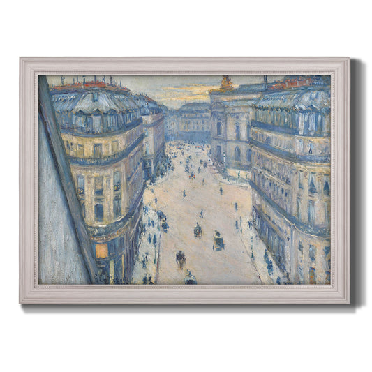 Halévy Street, View from the Seventh Floor - Ornate Framed Canvas Print