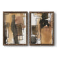 Retro Vibe III - Premium Framed Canvas 2 Piece Set - Ready to Hang