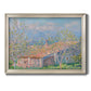 Gardener's House at Antibes - Ornate Framed Canvas Print