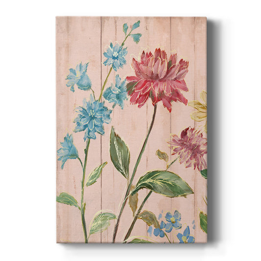 Wildflower Flutter I - Canvas Art Print