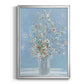 Cherry Blossom Arrangement - Modern Framed Canvas Print