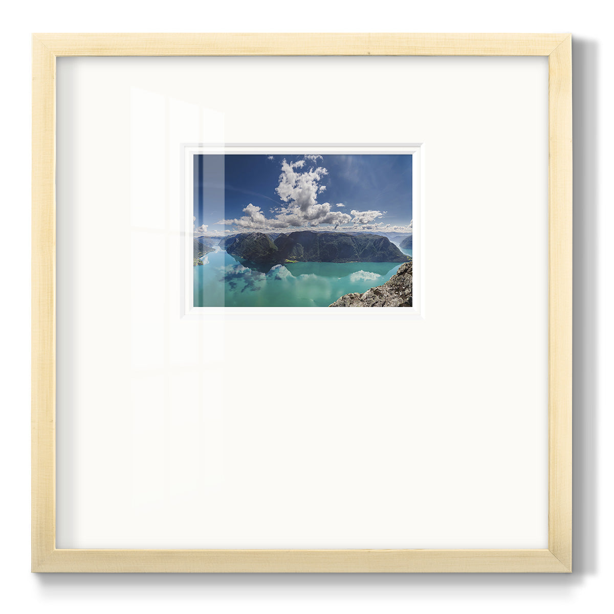 Reflection I- Premium Framed Print Double Matboard