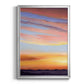 Ignited Dusk I - Modern Framed Canvas Print