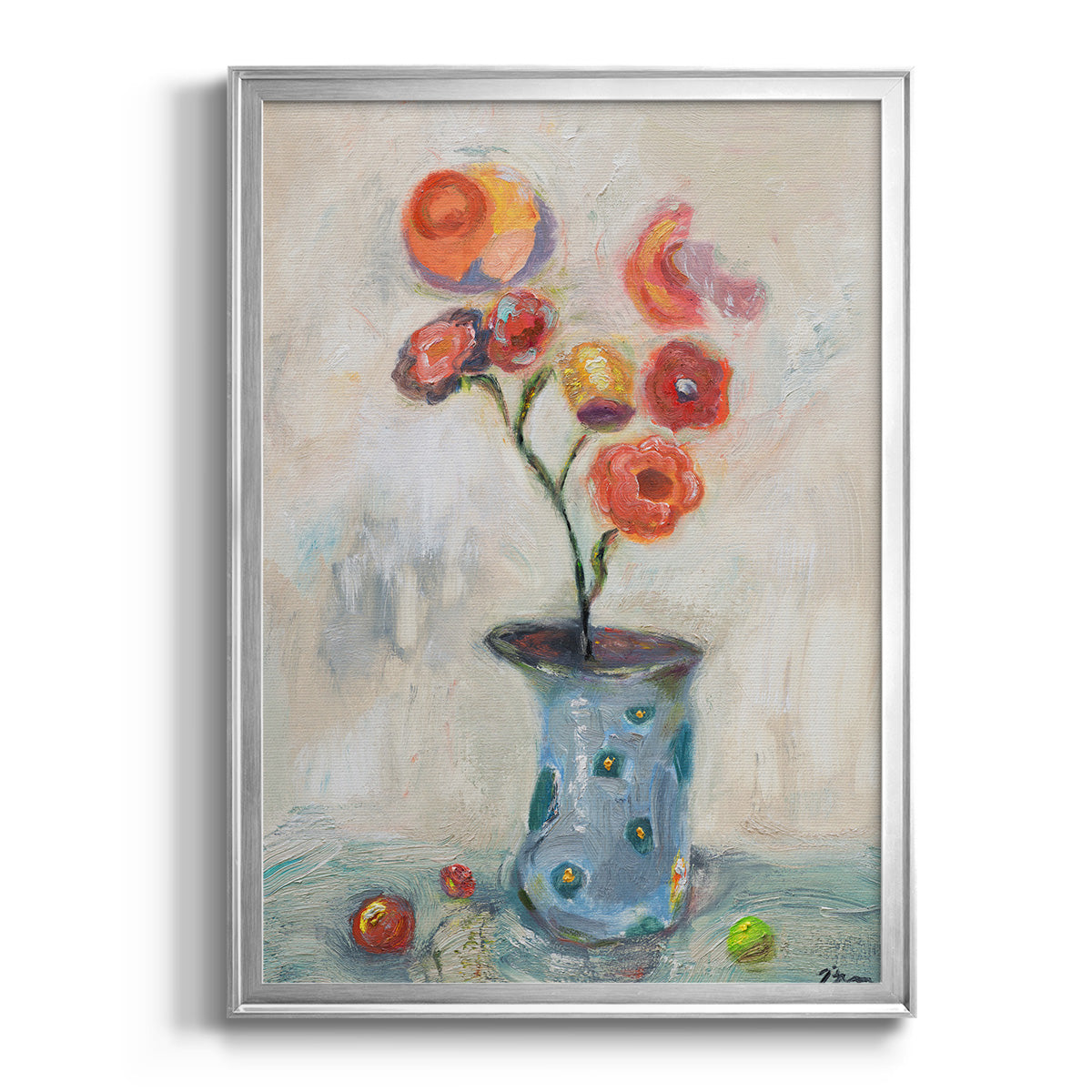 Fruit of Life - Modern Framed Canvas Print