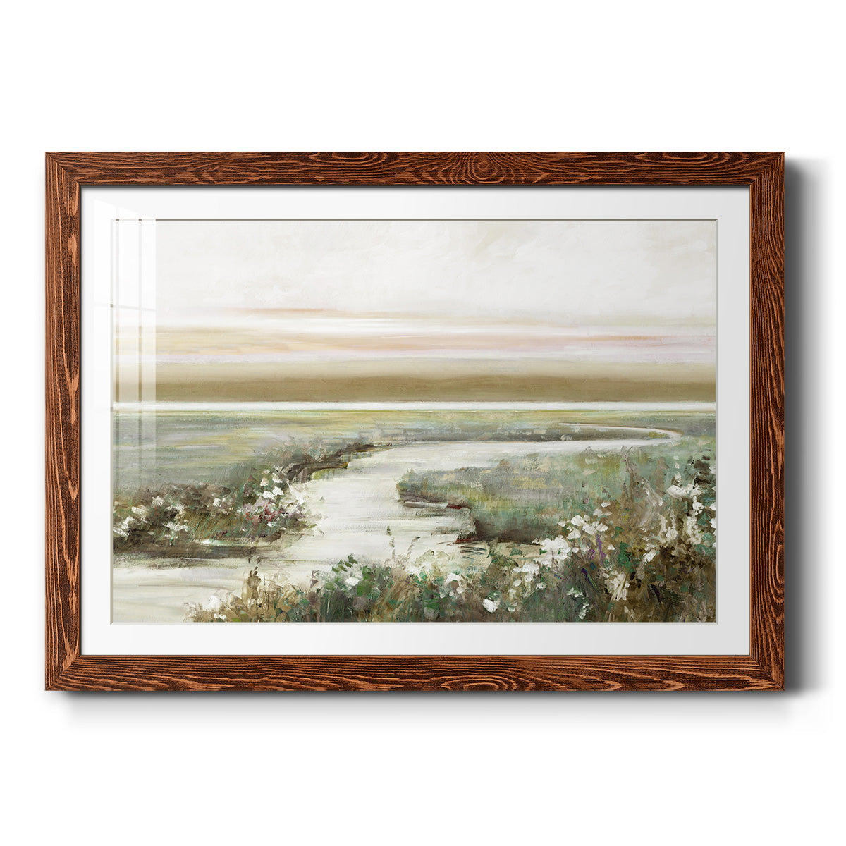 Eternity in Dawn - Barnwood Framed Art Print