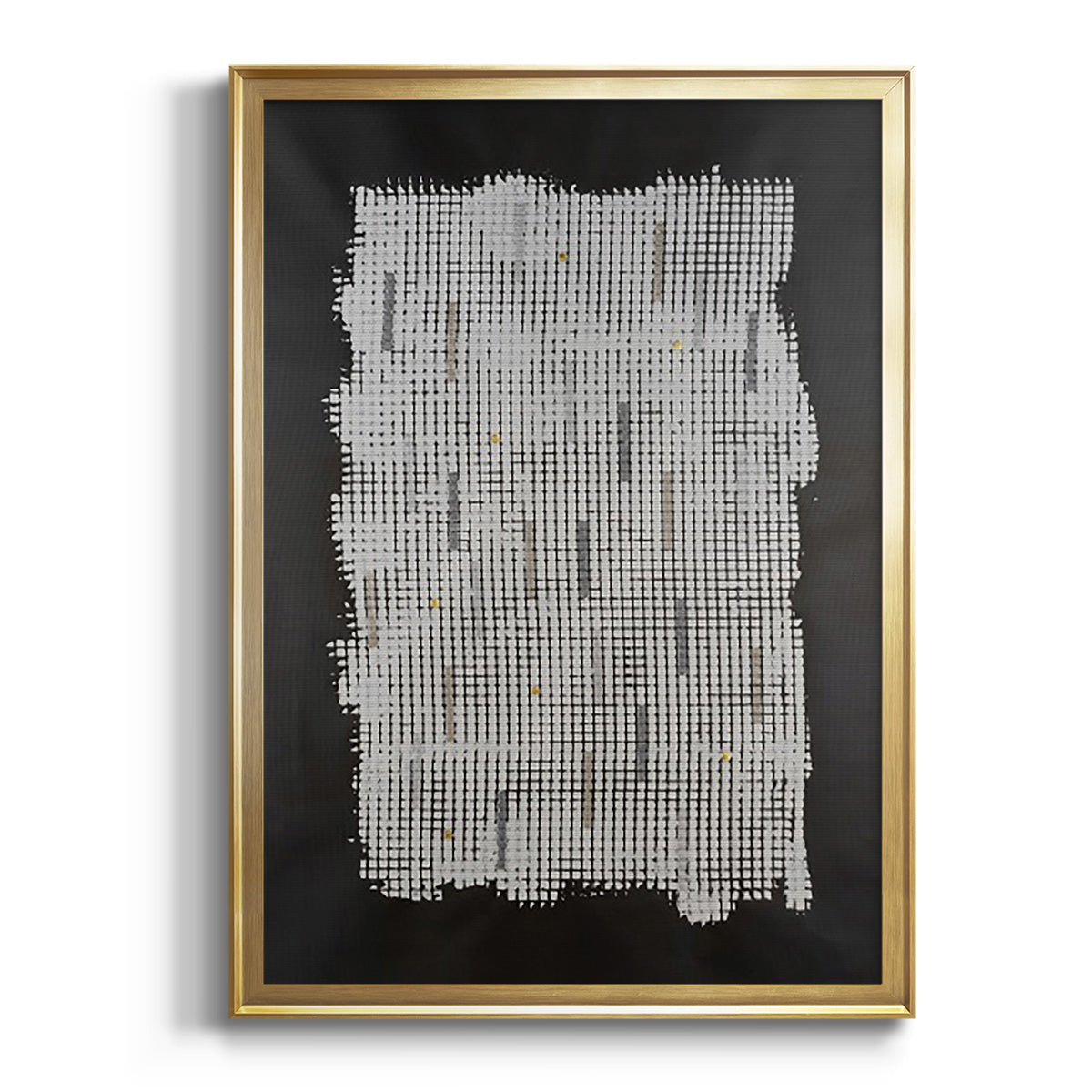 Bits & Bytes II - Modern Framed Canvas Print