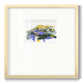 Silent Mountain V - Double Matboard Framed Print