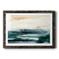 Sea Foam Flow II - Barnwood Framed Art Print