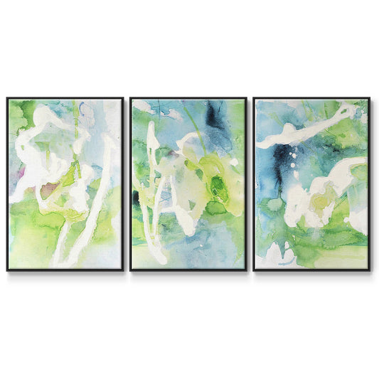 Rising Above I - Floater Framed Canvas Set