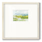 Watery Lowlands I Premium Framed Print Double Matboard