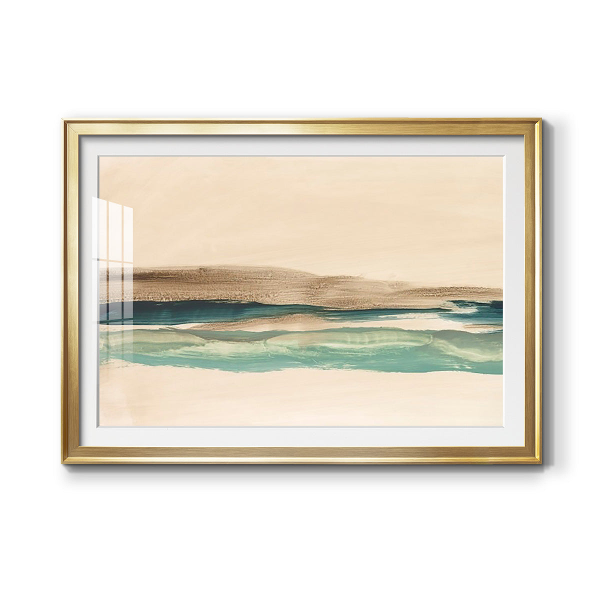 Layered Horizon I Premium Framed Print - Ready to Hang