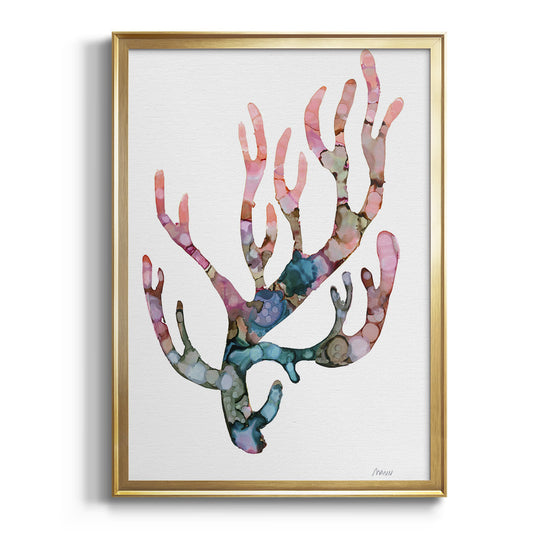 Sea Coral II - Modern Framed Canvas Print