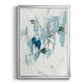 Ice Cavern II - Modern Framed Canvas Print