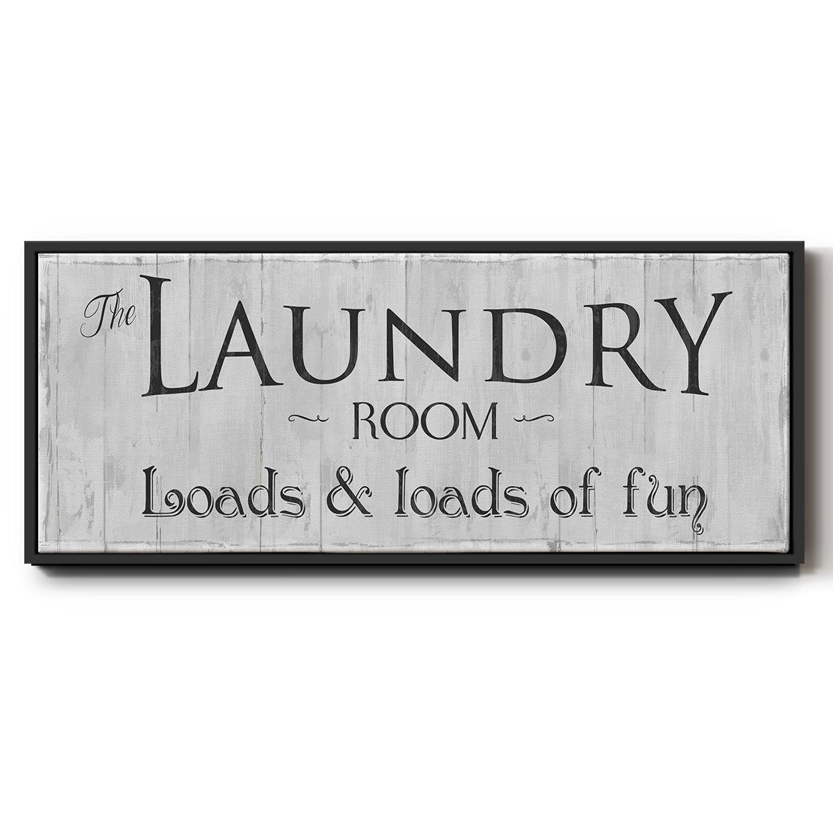 Loads of Fun - Floater Framed Canvas Print